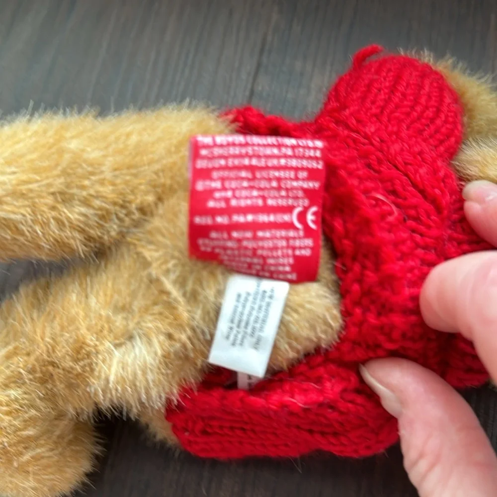 BOYDS BEARS JOHNNY RED KNIT SWEATER COLLECTIBLE - Picture 6 of 6